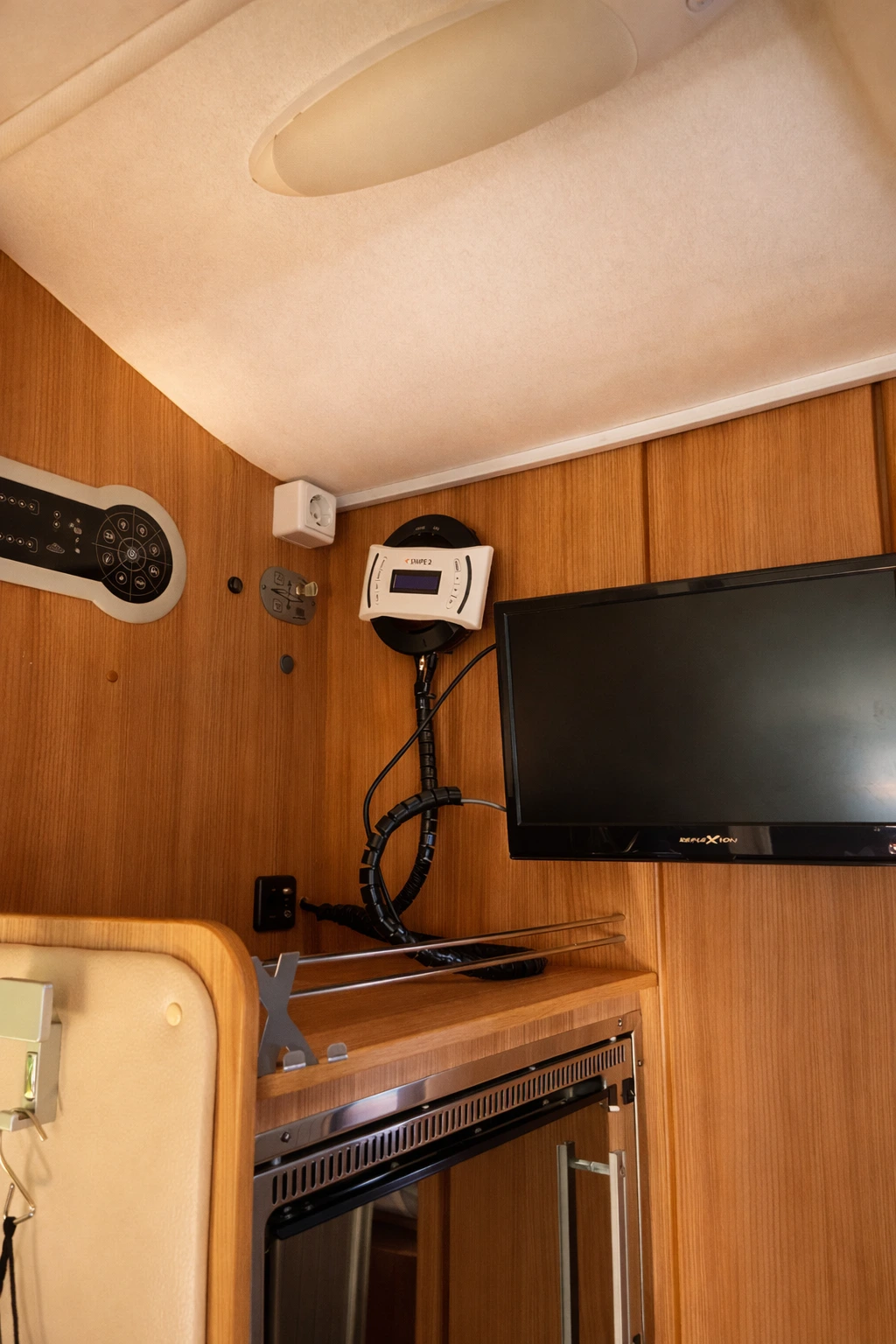 Moderne Technik und Sicherheit im Wohnmobil Karl-Friedrich II