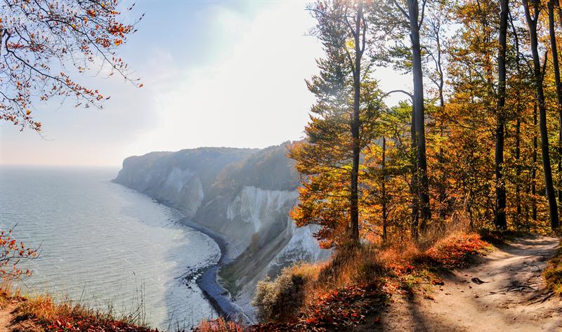 Hochuferweg im Nationalpark Jasmund
